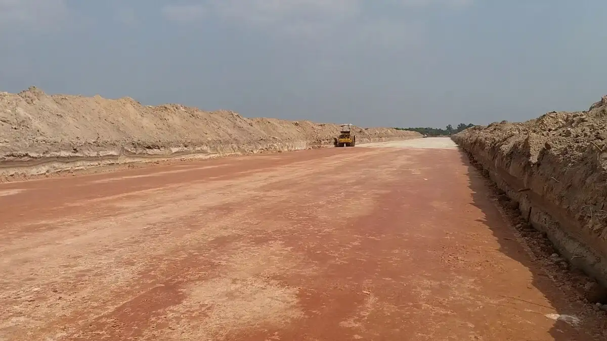 Thi công nền đường