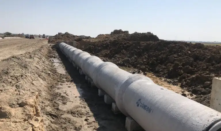 Giới thiệu về khoảng cách đặt gối cống bê tông đúc sẵn