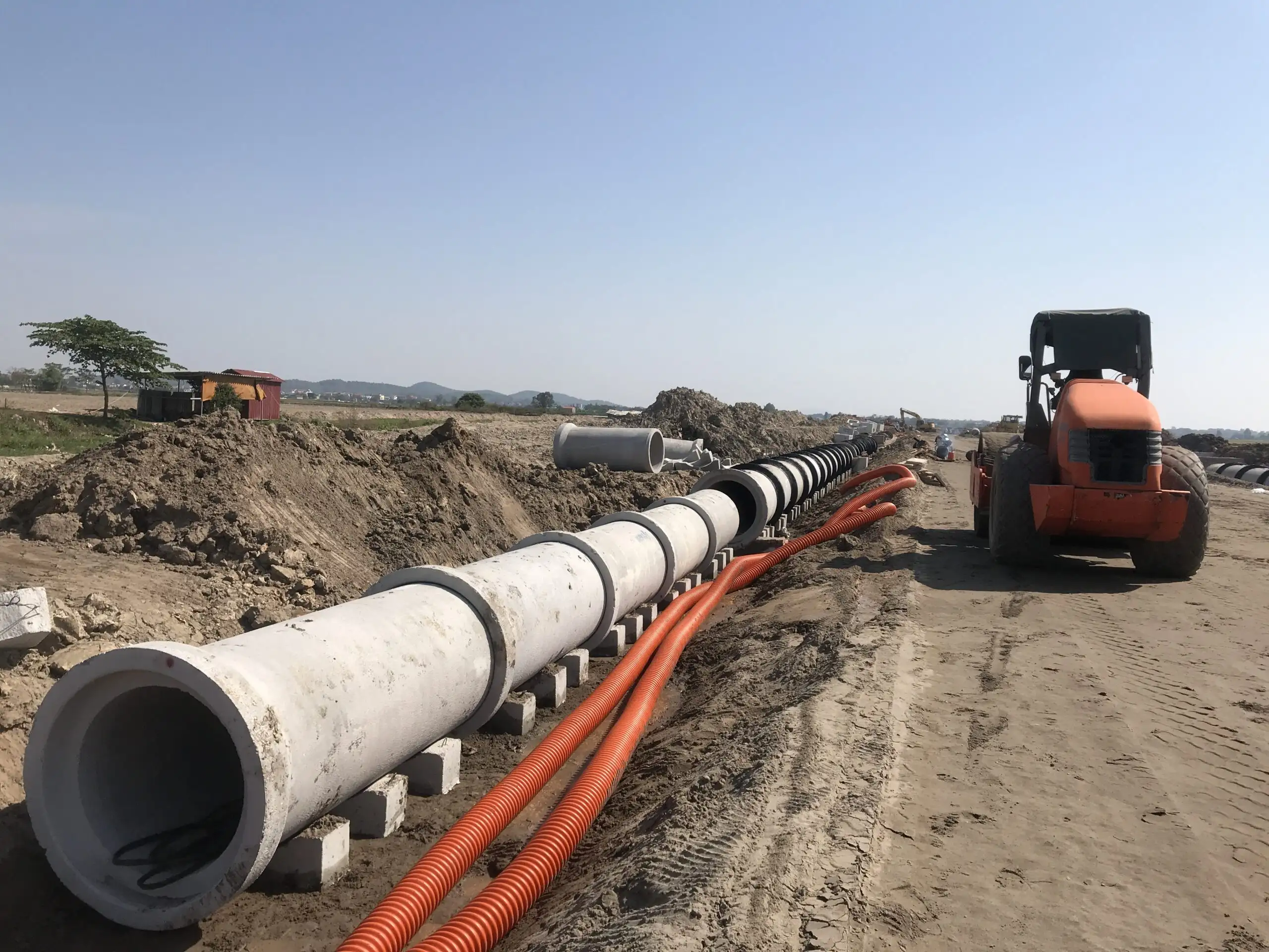 Khoảng Cách Đặt Gối Cống Theo Tiêu Chuẩn Thi Công Cấp Thoát Nước